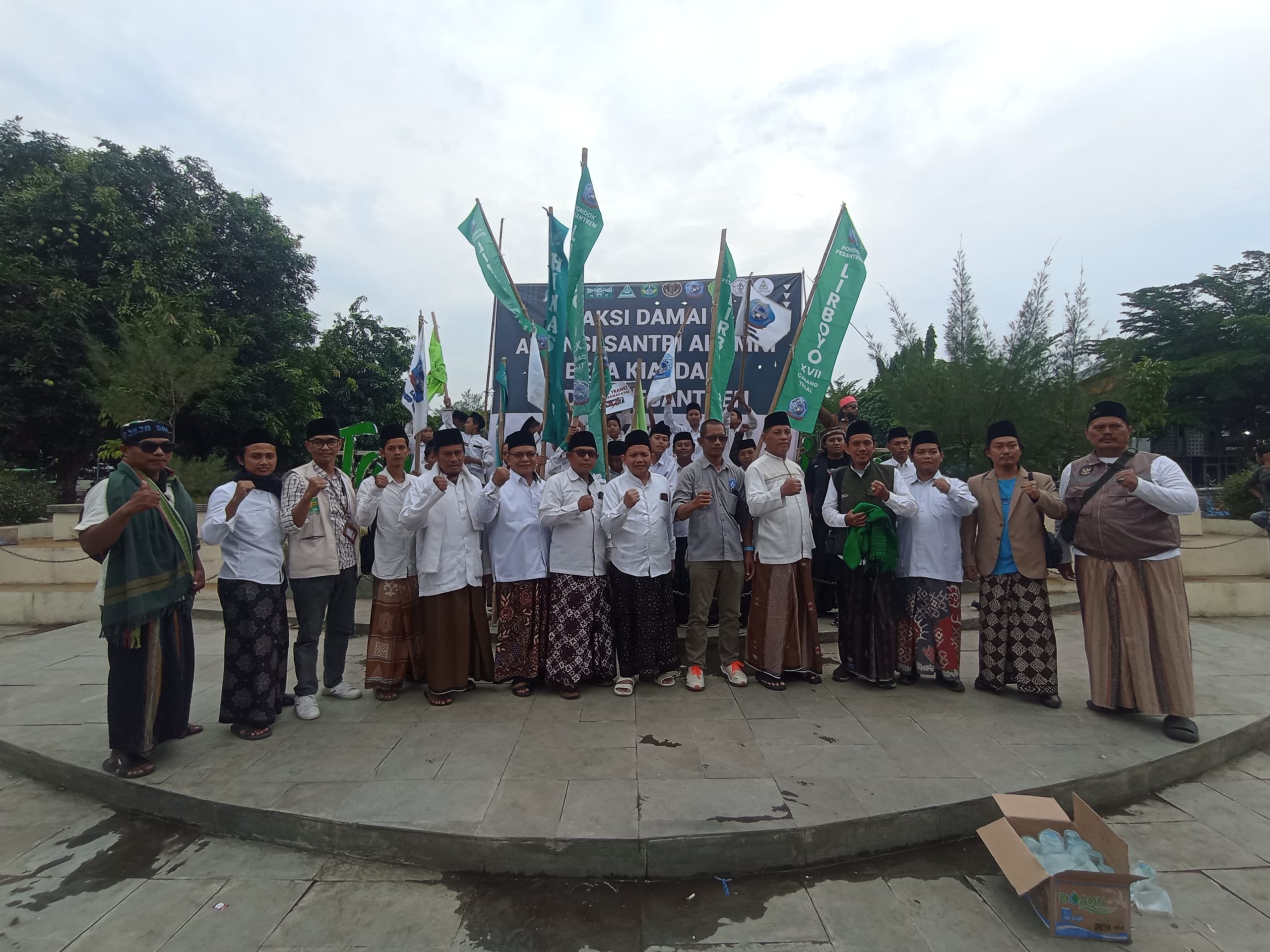 Aliansi Santri dan Alumni Laporkan Trans7 ke Polres Tegal