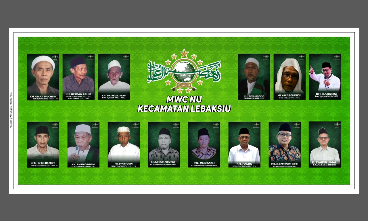 Menjelang Satu Abad Nahdlatul Ulama, MWC NU Lebaksiu Menapaki Sejarah Panjang Kepemimpinan