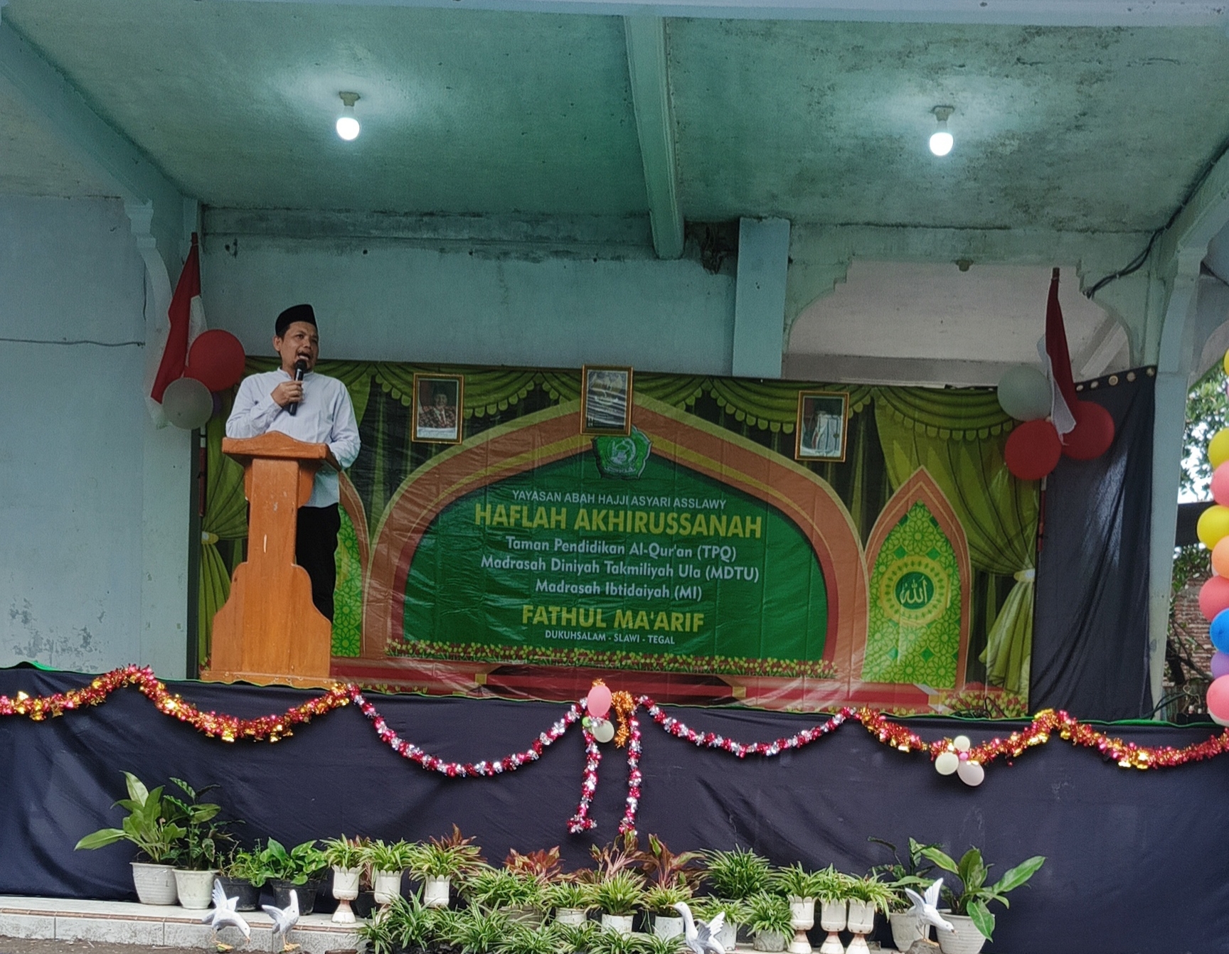 Haflah Akhirus Sanah Yayasan Abah Haji Asy’ari Asslawie, Teguhkan Komitmen Jadi Pusat Pendidikan Islam Usia Dini di Dukuhsalam