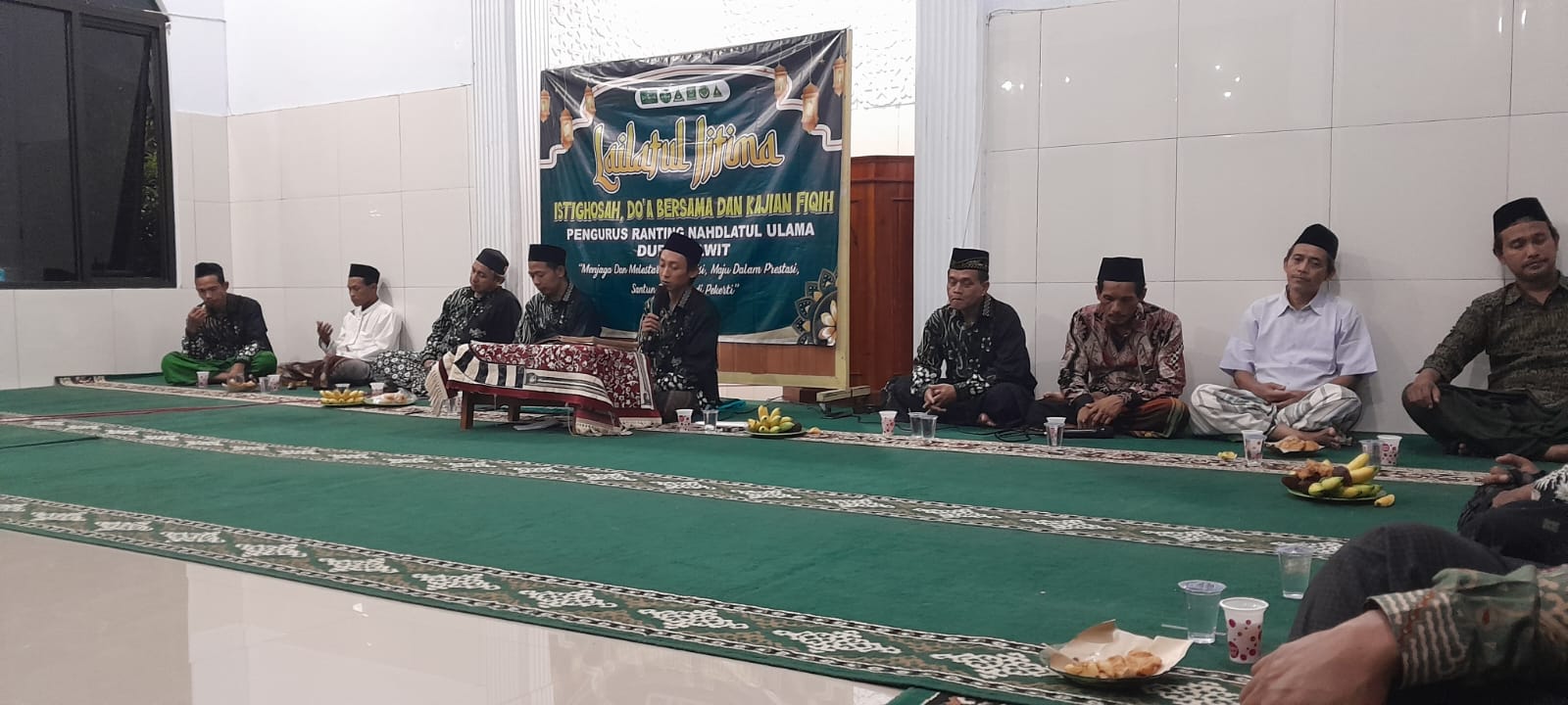 PR NU Durensawit Gelar Lailatul Ijtima di Masjid Nahdliyyin Center MWC NU Lebaksiu