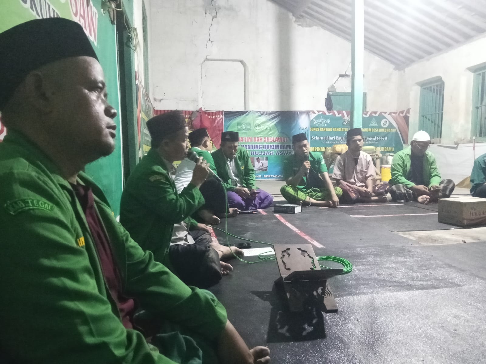 Menata Hati dan Mengaktualisasi Diri, GP Ansor Dukuhdamu Istiqomah Gelar Rutinan MDS Rijalul Ansor