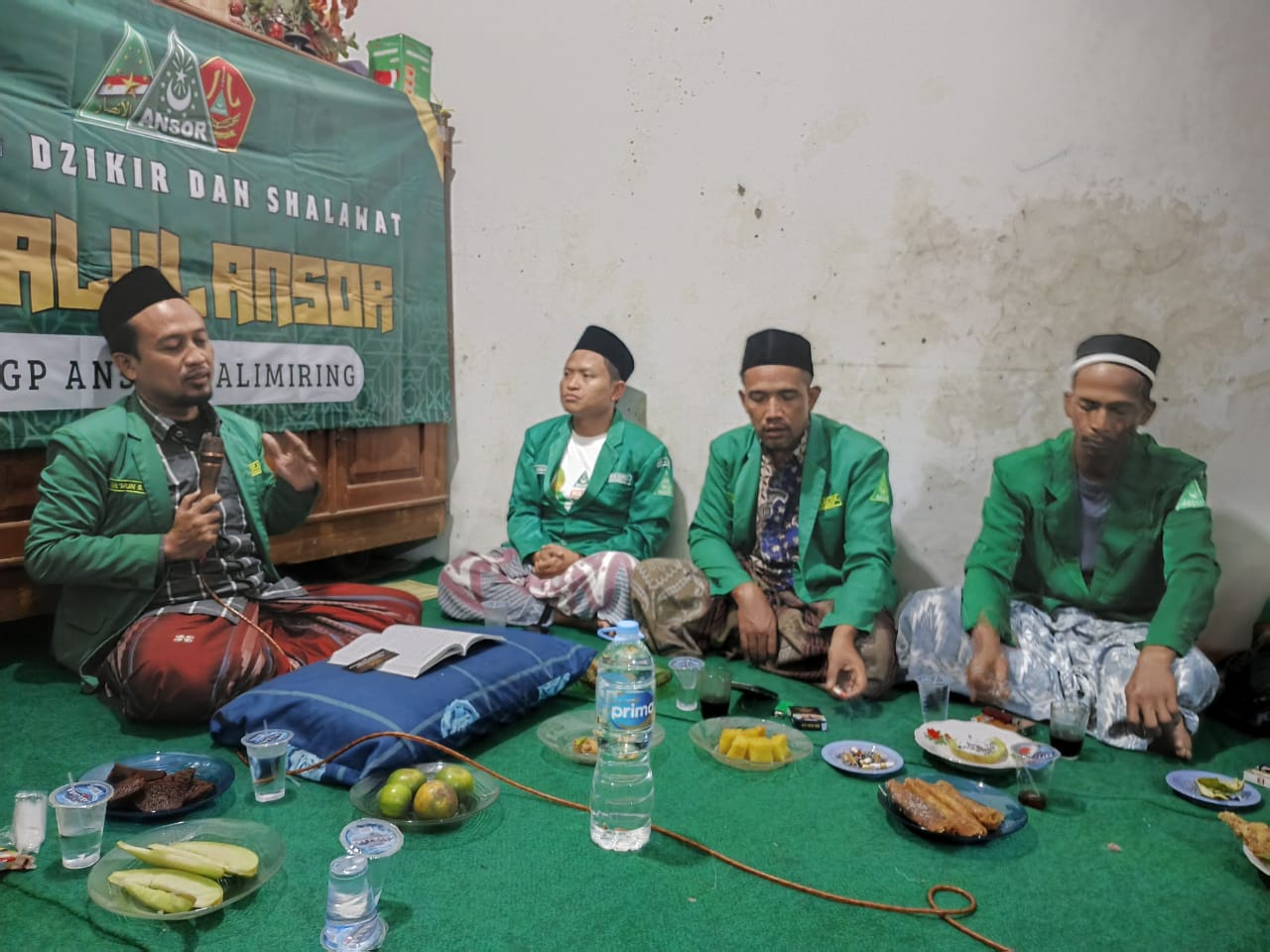 Kajian Kitab Syarkhul Lathif dalam Majelis Dzikir dan Shalawat Rijalul Ansor PR GP Ansor Kalimiring