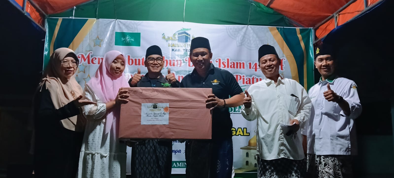 Sambut Tahun Baru Islam 1448 H, NU Ranting Kesuben Gelar Pawai Ta’aruf dan Bagi-Bagi Ratusan Doorprize
