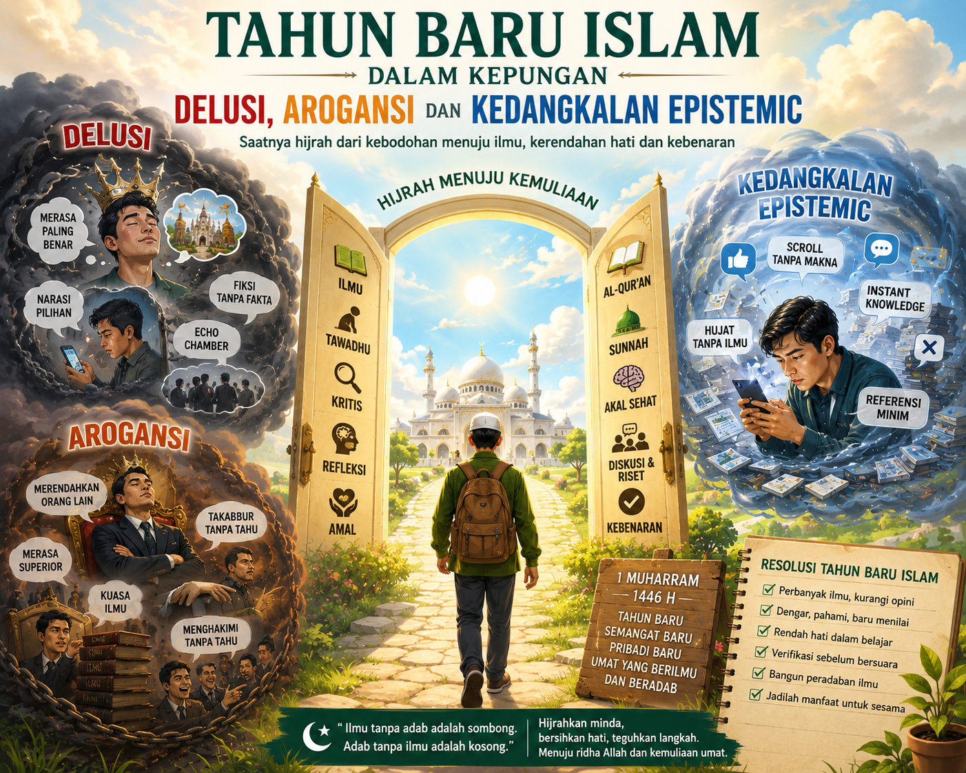 Tahun Baru Islam dalam Kepungan Delusi, Arogansi, dan Kedangkalan Epistemik