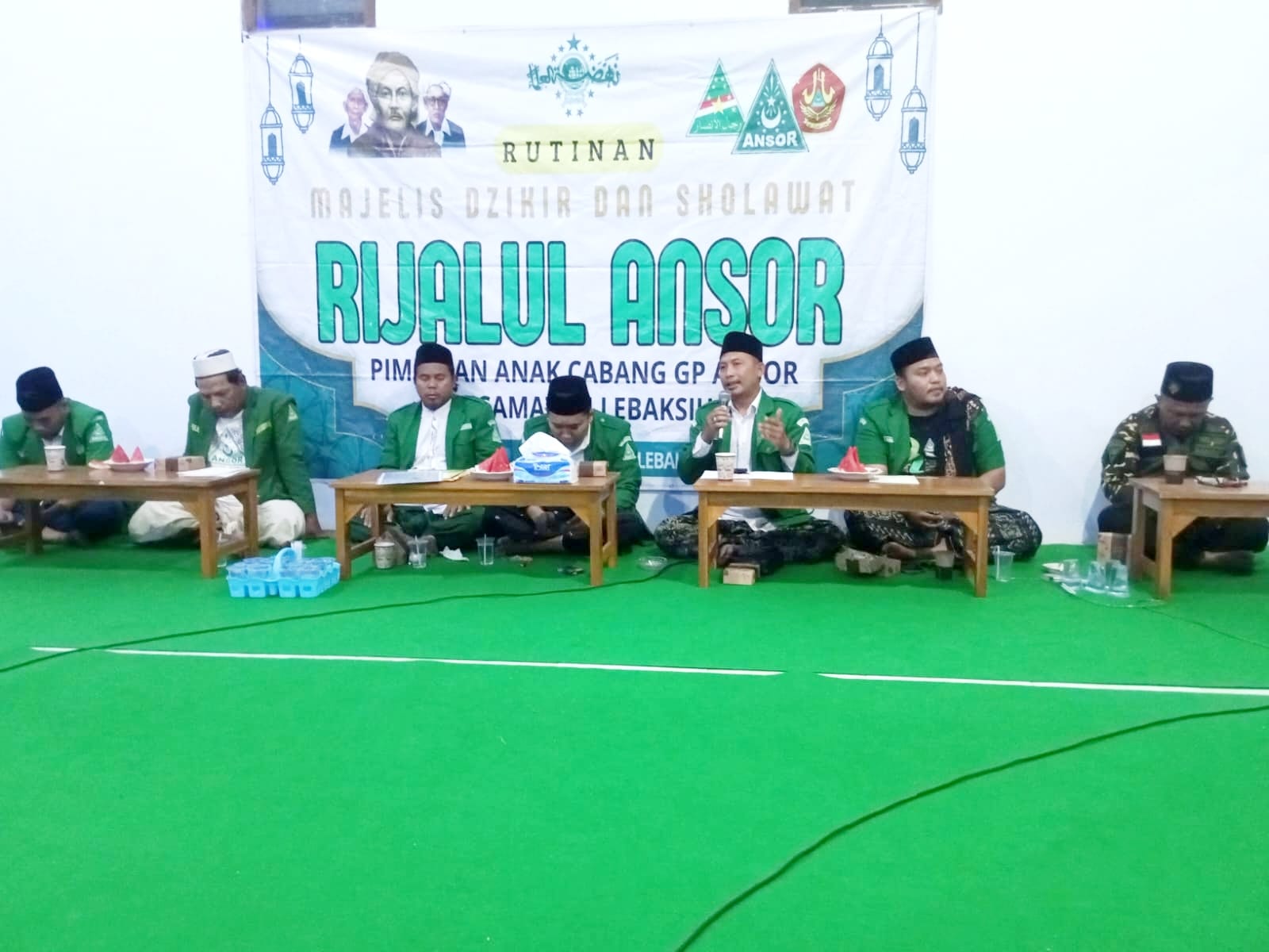 Majelis Dzikir dan Sholawat PAC GP Ansor Lebaksiu Perkuat Konsolidasi Kader dan Matangkan Persiapan PKD 2026