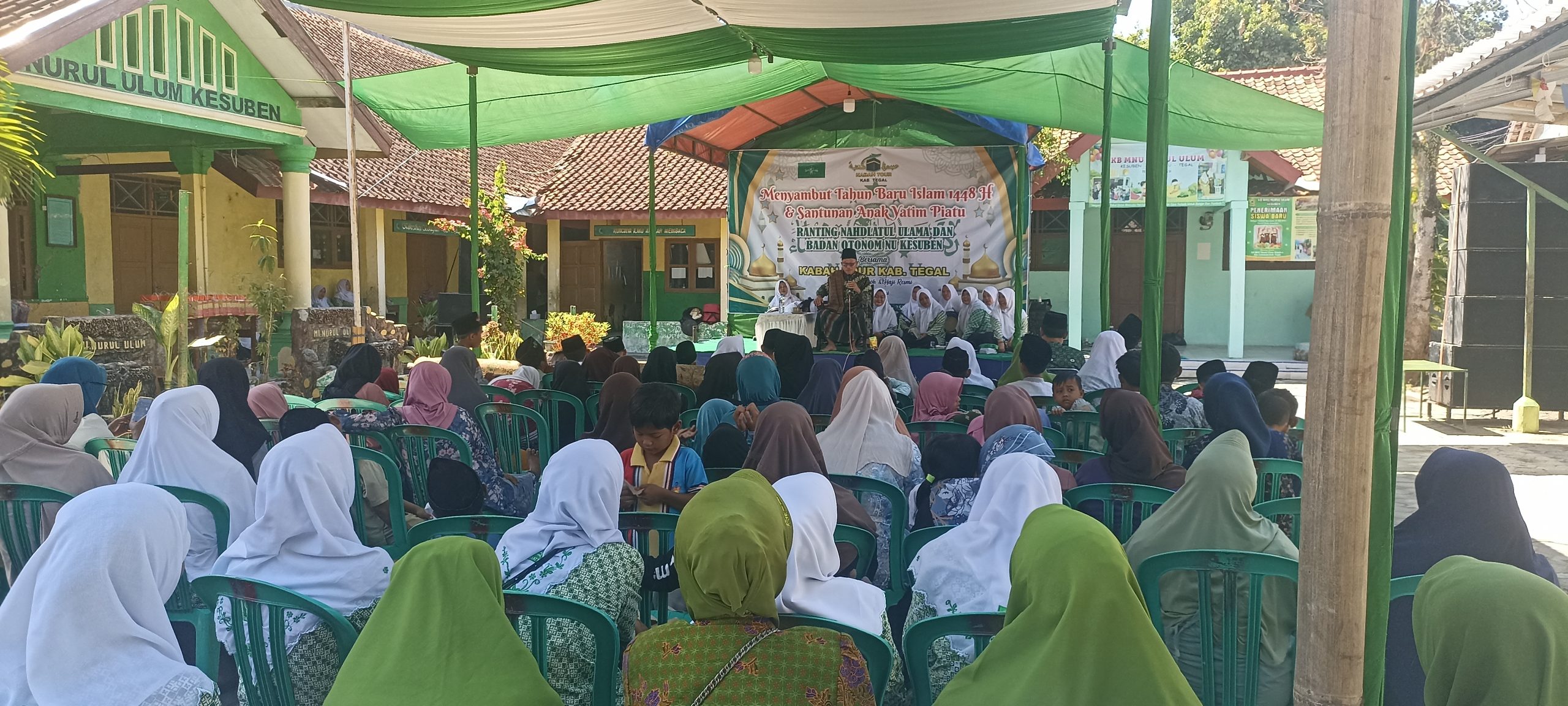 Ranting NU Kesuben Gelar Peringatan Tahun Baru Islam dan Santunan Anak Yatim Piatu
