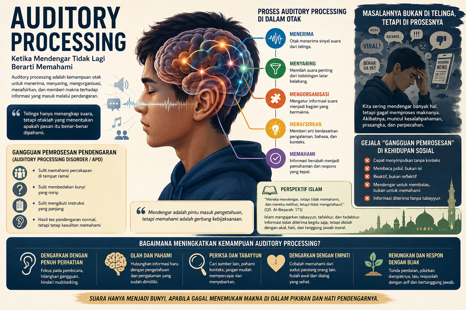 Auditory Processing: Krisis Mendengar di Tengah Ledakan Informasi
