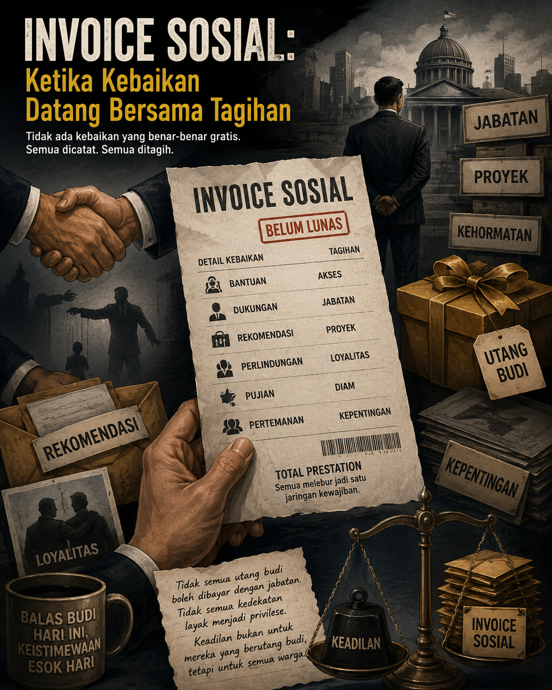 Invoice Sosial: Ketika Kebaikan Datang Bersama Tagihan