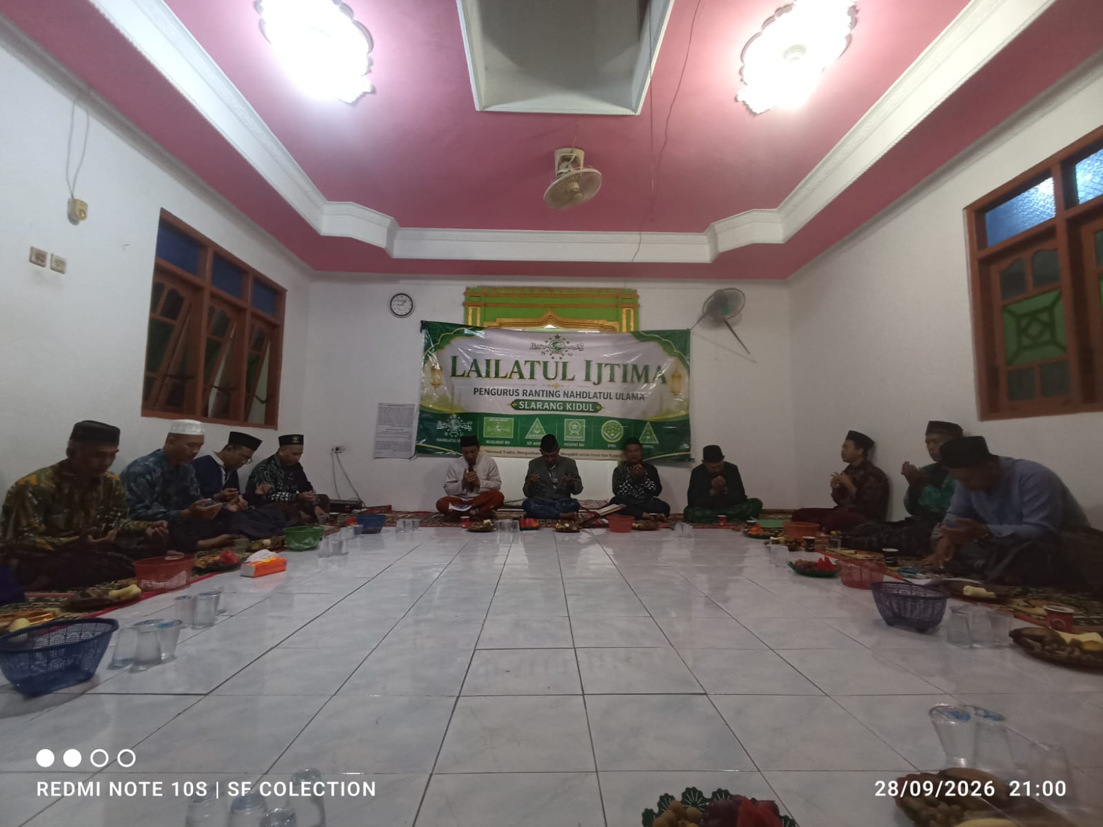 Ranting NU Slarang Kidul Gelar Rutinan Lailatul Ijtima, Perkuat Kesadaran dan Kesalehan Diri serta Sosial