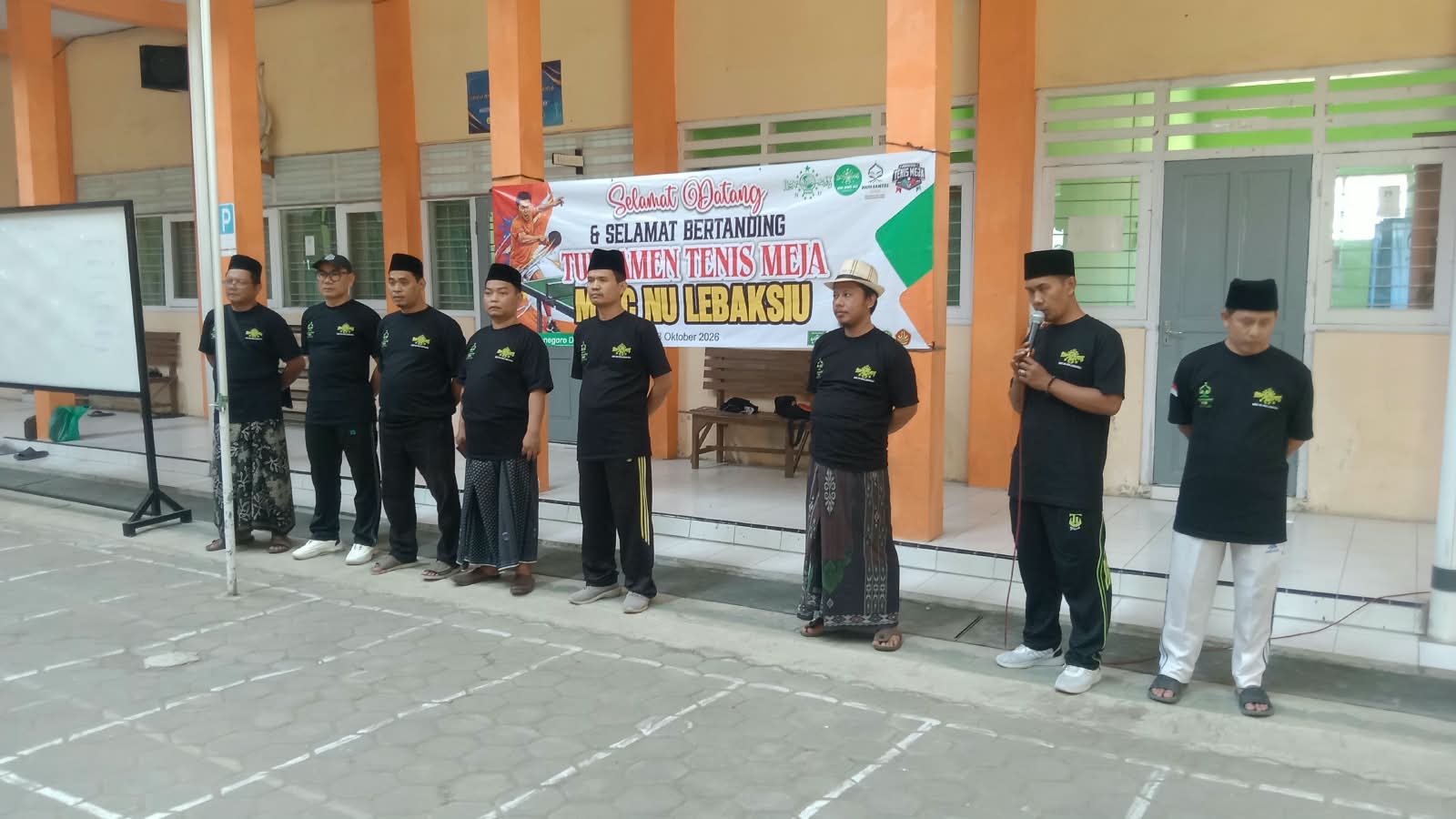 Semarak Hari Santri Nasional 2026, MWC NU Lebaksiu Gelar Turnamen Tenis Meja Antar-PRNU se-Kecamatan